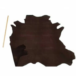 Veau Nubuck Marron Foncé - Épaisseur 1,2 Mm -Matériel De Couture Soldes 2024 veau nubuck marron fonce epaisseur 1 2 mm 2