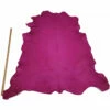 Veau Petit Grain Naturel - Fushia - Légérement Crispé - Épaisseur 1 Mm -Matériel De Couture Soldes 2024 veau petit grain naturel fushia legerement crispe epaisseur 1 mm