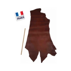 Veau Suportlo® - Lisse - Marron Épaisseur 1,8-2,2 Mm